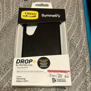OtterBox Symmetry Series Case for Samsung Galaxy S23+ - Black